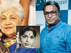 On behalf of tamil actors Nasser wishes Padma Shri sowcar Janaki
