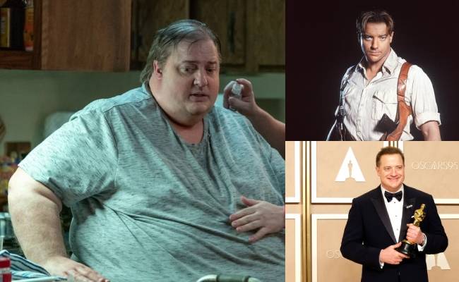 Oscar Award Winning Brendan Fraser Fat Suit Make up The Whale