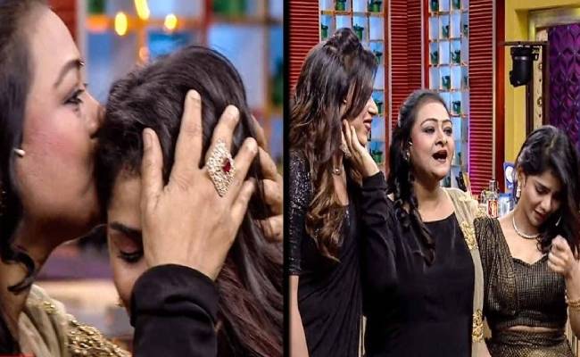 Pavithra cries shakila heart melt announcement cook with comali