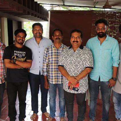Playback singer Mano croons a song for Sibiraj's Walter