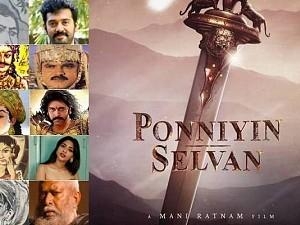ponniyin selvan movie actor revealed his character