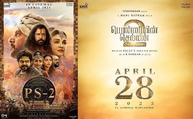 Ponniyin Selvan PS2 Movie TN rights acquired by Red giant movies