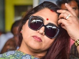 நடிகை குஷ்பூவின் கார் விபத்து | Popular actress khushboo's car met with accident