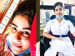 Popular actress turned nurse admitted in hospital நர்ஸாக மாறிய பிரபல நடிகை