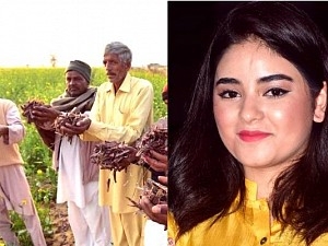 சிக்கலில் நடிகை மதத்தின் பெயரால் வெட்டுக்கிளி தாக்குதலை ஆதரிப்பதா? Popular actress Zaira Wasim is criticised for her post on locust 