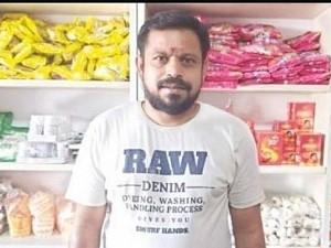 கொரோனானால் பிரபல இயக்குனர் மளிகை கடை திறந்தார் Popular director opens grocery shop in lockdown