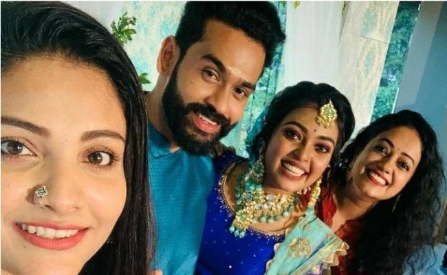 popular malayalam actor pair gets engaged வெள்ளித்திரை ஜோடிக்கு நிச்சயதார்த்தம்