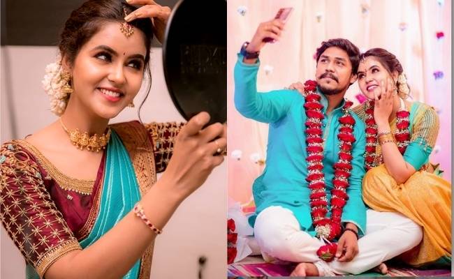 Popular vijay tv actress gets marriedபிரபல விஜய் டிவி நடிகைக்கு திருமணம்