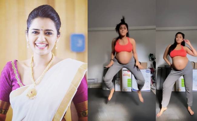 PREGNANT Actress Ishwarya Prabhakar Dancing with Baby Bump