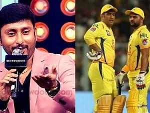 R J Balaji Commentary about Suresh Raina goes viral