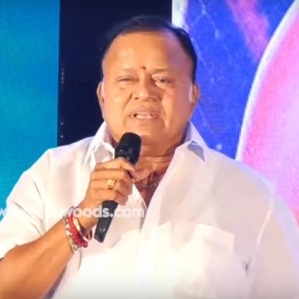 Radha Ravi remembers his fathers dialogue about election winning, at Jiiva's Gorilla Audio launch