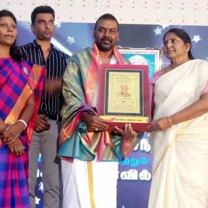 Raghava Lawrence honored with 5 rupees doctor award
