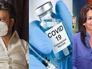 Rajinikanth gets Vaccination Soundarya shares viral pic
