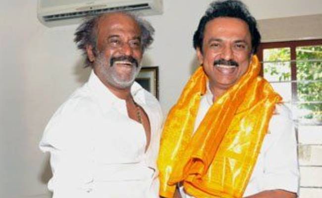 Rajinikanth wishes MK Stalin for DMKs victory in TNElections2021