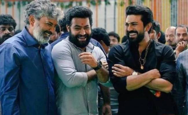 Ramcharan character RRR revealed by SS Rajamouli