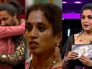 பரபரப்பான 56வது நாள் எலிமினேஷனை அறிவித்த ரம்யா கிருஷ்ணன்!! அழுது தீர்த்த ஹவுஸ்மேட்ஸ்! #BiggBossTamil5