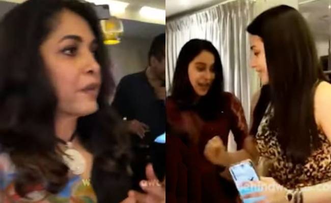 Ramya Krishnan Birthday Trisha Regina Cassandra viral video