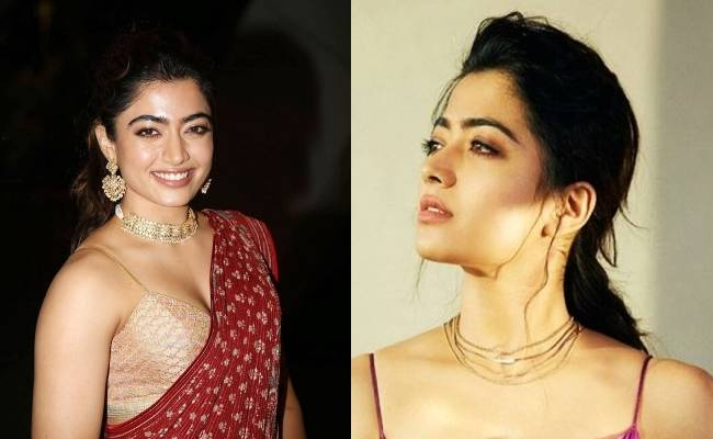 Rashmika Mandanna cute reply to fan who came to see her