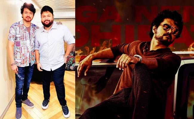 S Thaman video from thee thalapthy set viral among fans