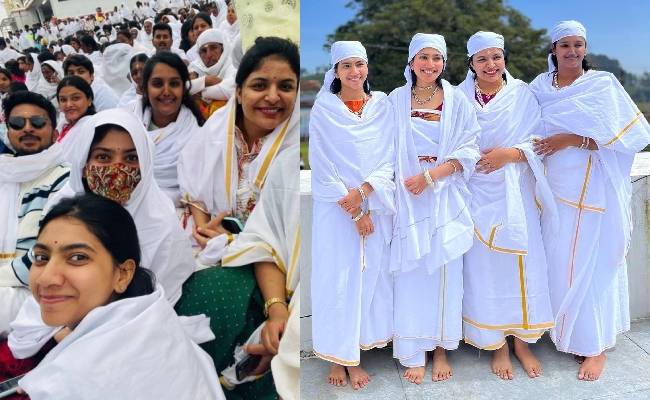 Sai Pallavi Pooja Kannan Hethai Habba festival photos with crowd