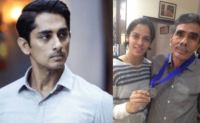 Saina Nehwal father condemned actor siddarth tweet