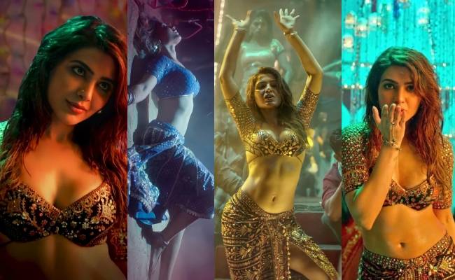 Samantha Pushpa Movie Song Making Video Went Viral