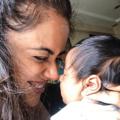 Sameera Reddy pens emotional post for baby girl Nyra Picture