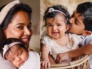 மகளுடன் சமீரா ரெட்டி வெளியிட்ட க்யூட் வீடியோ | sameera reddy shares a video of her daughter