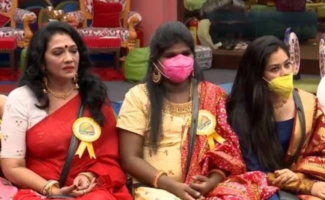 Sanam Shetty gave mask for Anitha Sampath, fans confused!
