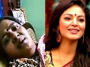 sanam shetty helps popular actressசனம் ஷெட்டி செய்த செயல்