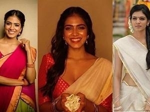 Saree that make me feel the prettiest Malavika Mohanan Latest Picture goes viral