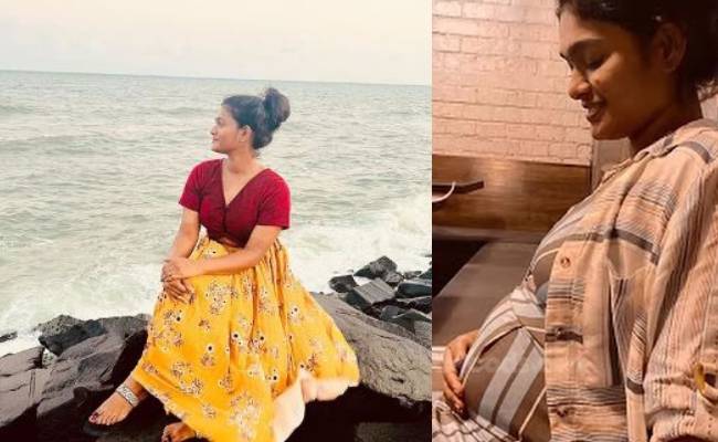 Serial actress Nakshathra viswanathan pregnant people wish couple