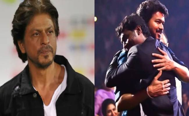 Shahrukh khan about beast trailer and atlee reacts
