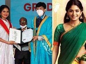 Shankar daughter heroine Aditi Shankar completes MBBS viruman