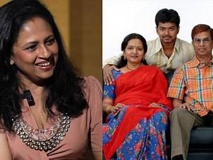 Shoba answer on actor vijay lakshmi ramakrishna surprised