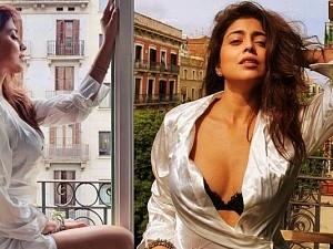 Shriya Saran's new balcony morning pics go viral | நடிகை ஸ்ரேயாவின் பால்கனி புகைப்படங்கள் வைரல்