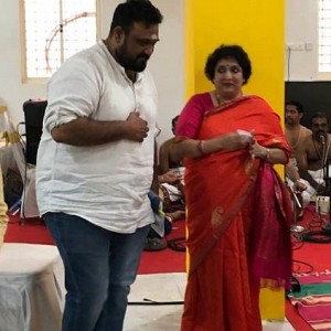 Siruthai Siva attended Latha Rajinikanth's school function today