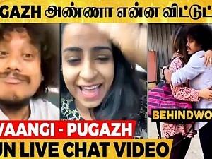 Sivaangi Vijay Tv Pugazh stuck in traffic Live Fun Viral video