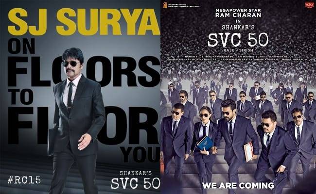 SJ Suryah about RC15 Movie and Director Shankar