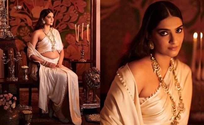 Sonam Kapoor shared New Photoshoot pictures with her baby bump