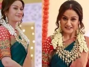 Sonia Agarwal guest role in sun tv serial viral promo