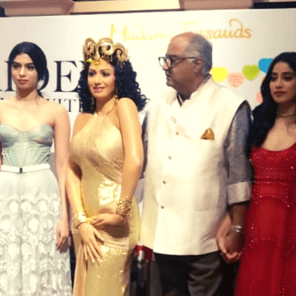 Sridevi’s wax statue unveiled at Madame Tussauds in Singapore