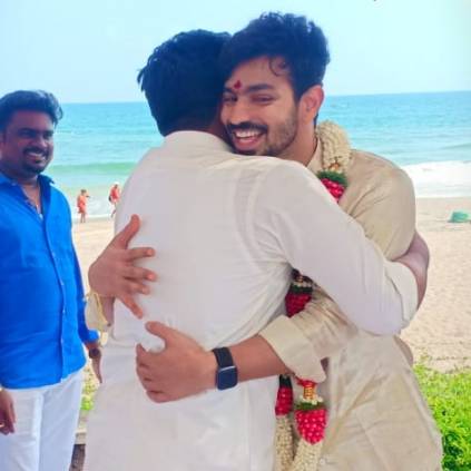 STR attends Bigg Boss Fame Mahat's Marriage, Pics goes Viral