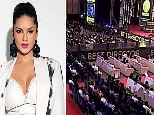 sunny leone to attend 8th behindwoods gold medals awards