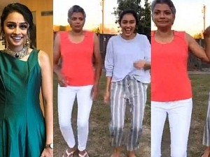 சூப்பர் சிங்கர் பிரகதி அம்மாவுடன் டான்ஸ் வீடியோ | super singer pragathi shares her dance video with her mother