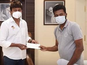 Suseenthiran donates Rs 5 lakh covid relief to udhayanithi