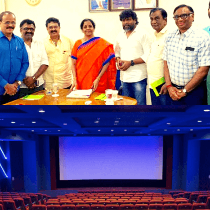 Tamil film Producers Meets Finance Minister Nirmala Sitharaman