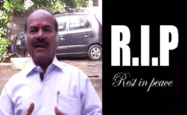 tamil veteran serial and film actor Joker Thulasi Passed away