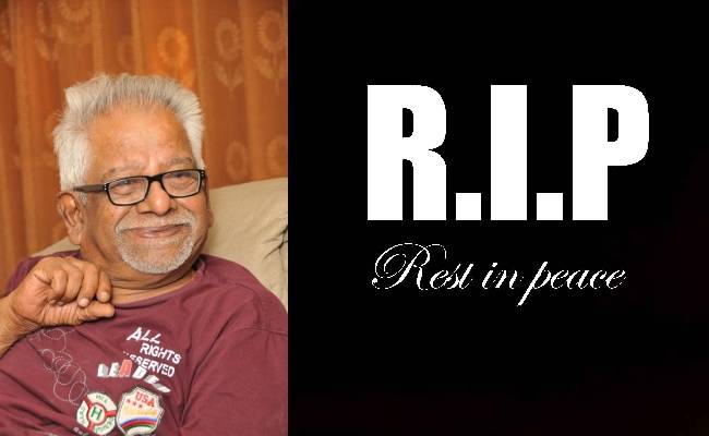 Tamil Writer and actor Bharathi Mani has passed away