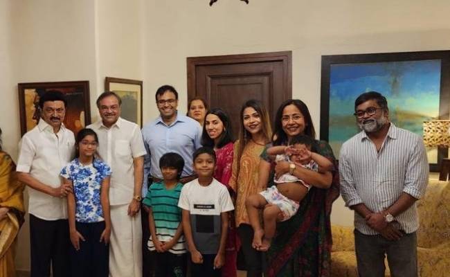 tamilnadu cm mk stalin visits selvaraghavan family